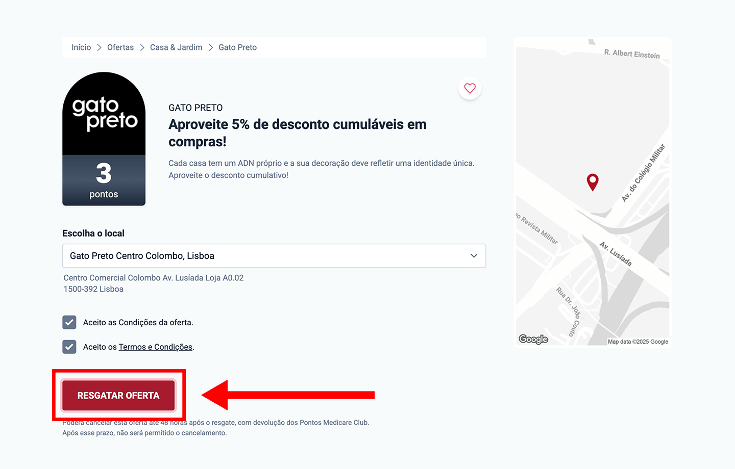 gato preto, passo 1: escolha o local