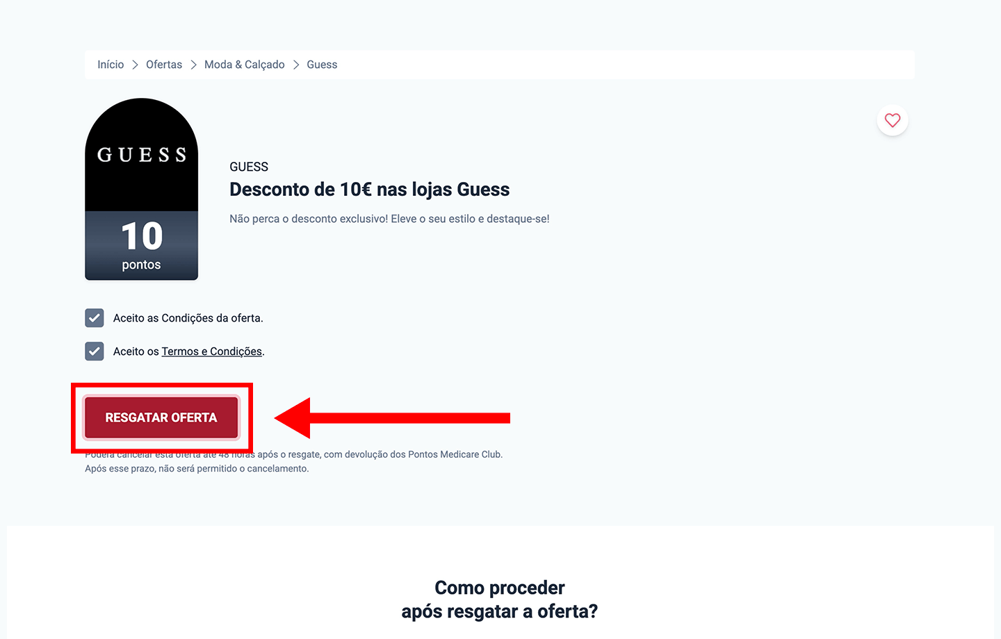 guess, passo 1: escolha o local