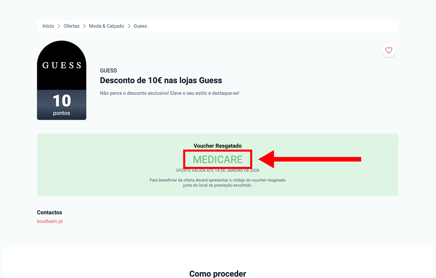 guess, passo 2: guarde o codigo