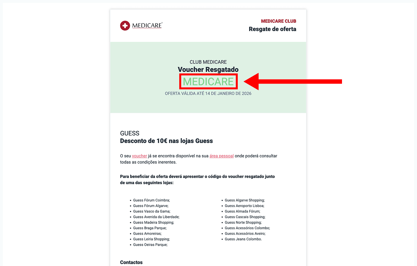 guess, passo 3: apresente o código