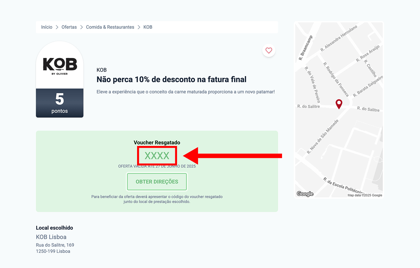 kob, passo 2: guarde o codigo