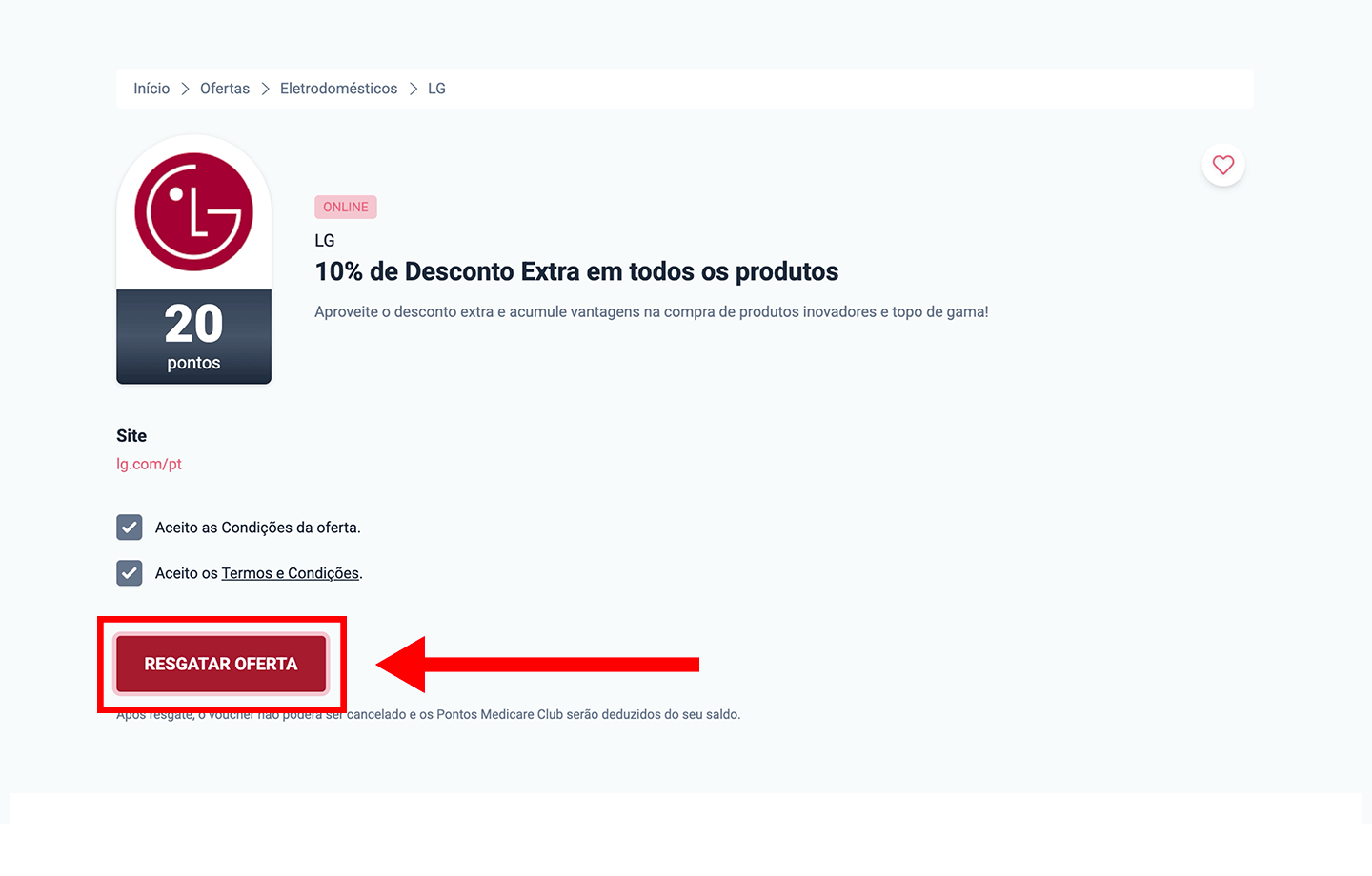 lg, passo 1: escolha o local