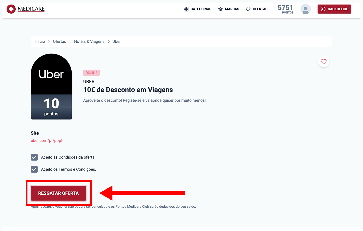uber, passo 1: escolha o local