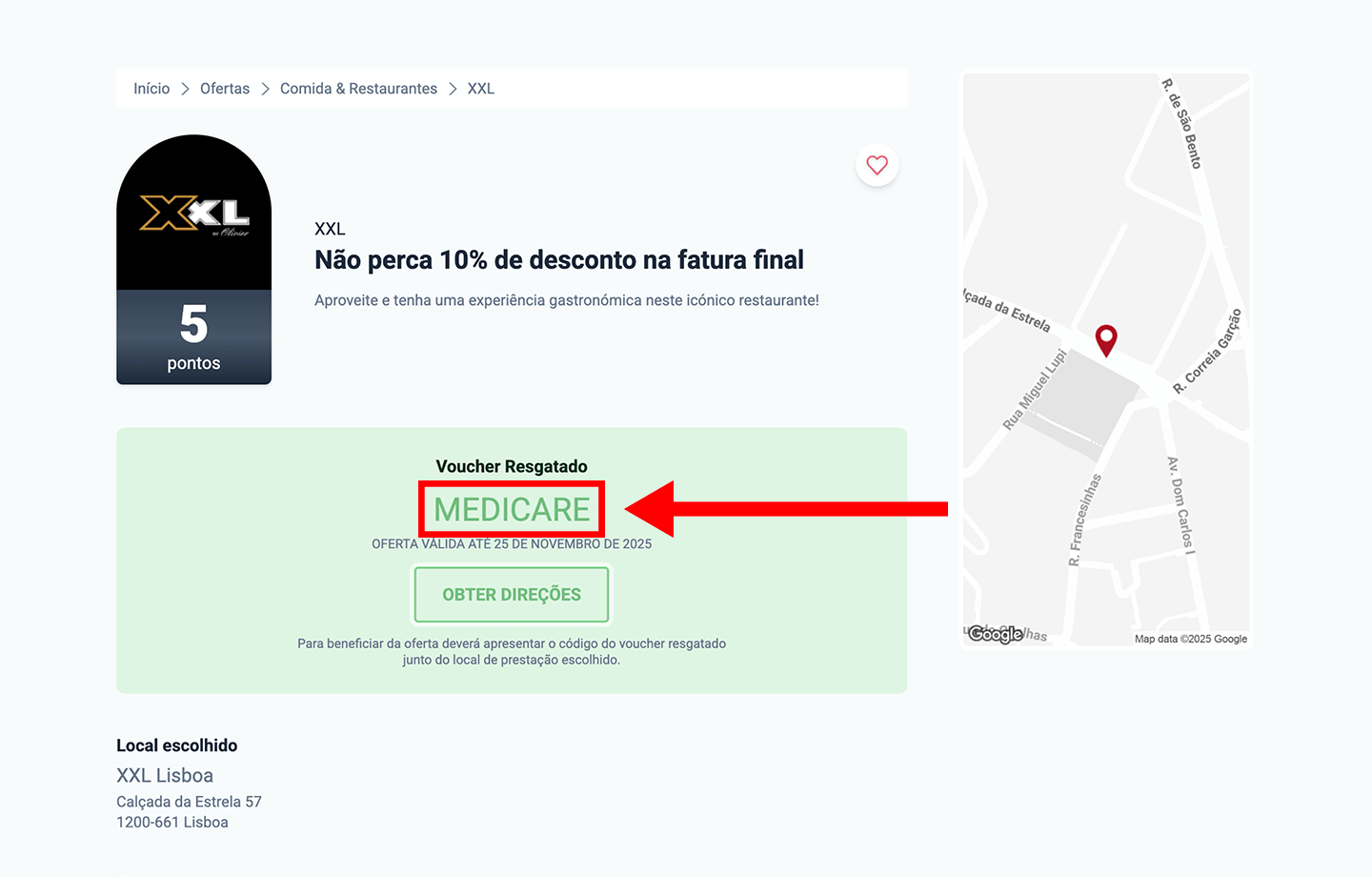 xxl, passo 2: guarde o codigo